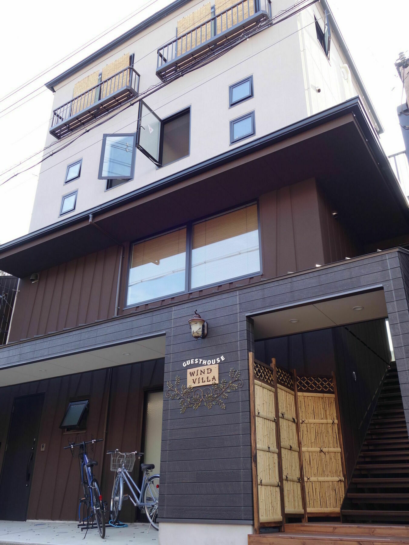 Guesthouse Wind Villa Киото Экстерьер фото
